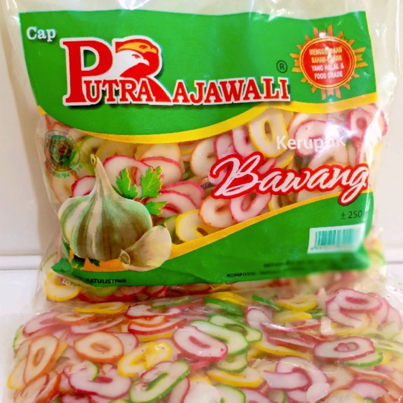 

KERUPUK BAWANG PUTRA RAJAWALI DONAT KECIL