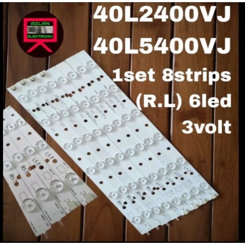 LAMPU BACKLIGHT TOSHIBA 40L2400VJ 40L5400VJ