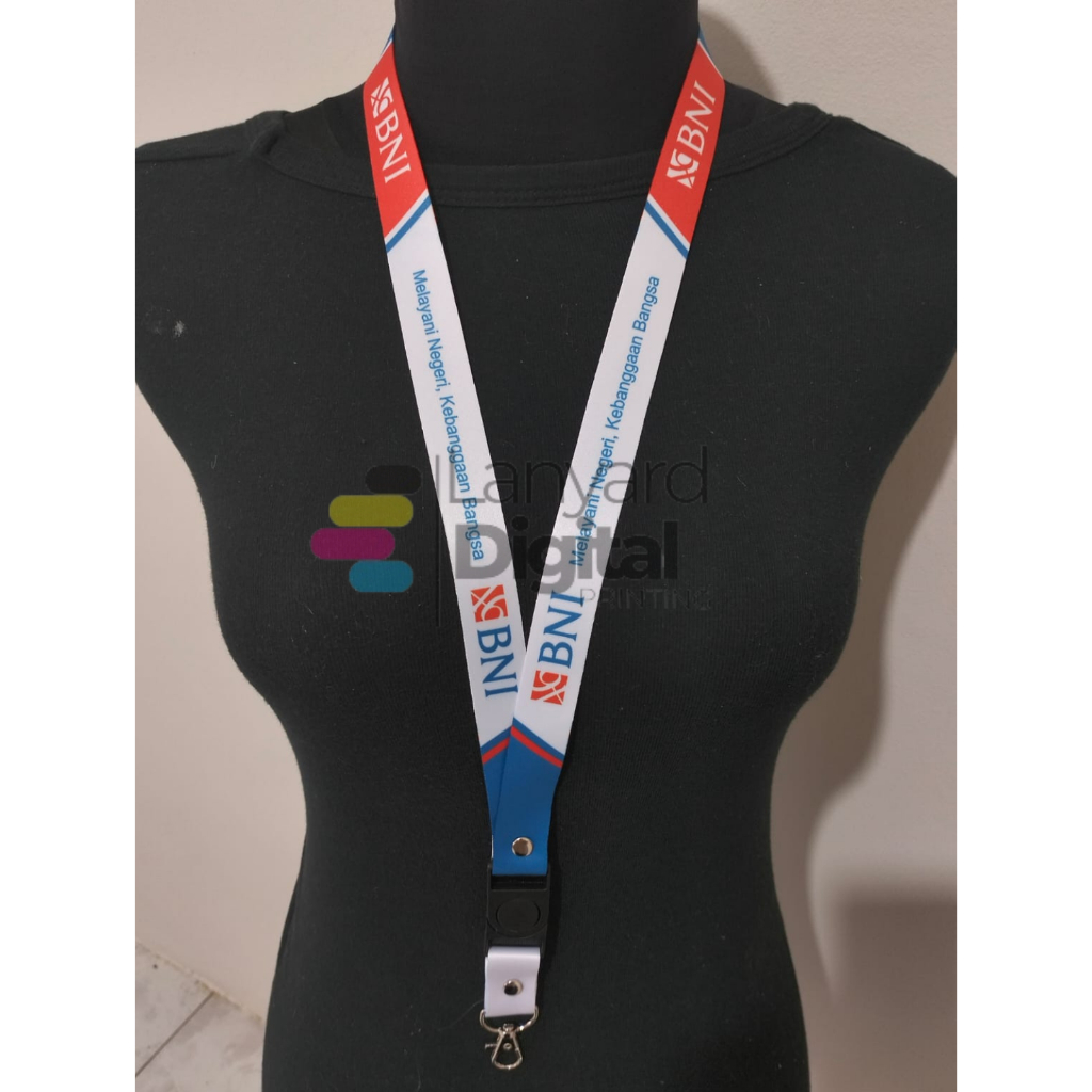 

Tali ID Card / Tali Lanyard printing BNI