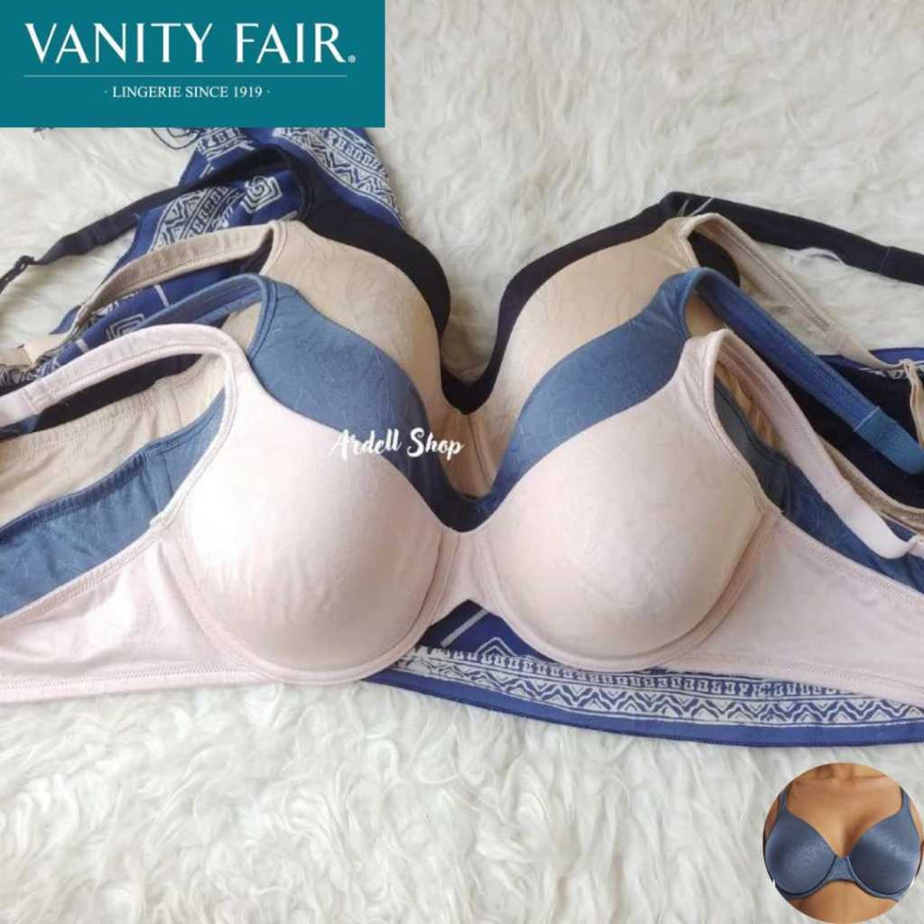CV BRA WANITA KAWAT VANITY FAIR FULL CUP BUSA TIPIS 38E 75298 FS UNDERWEAR
