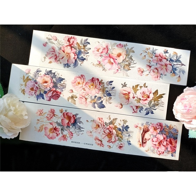 

(Kiricart) Black Tea studio vol 5 PET sticker tape DIY Journal Scrapbook