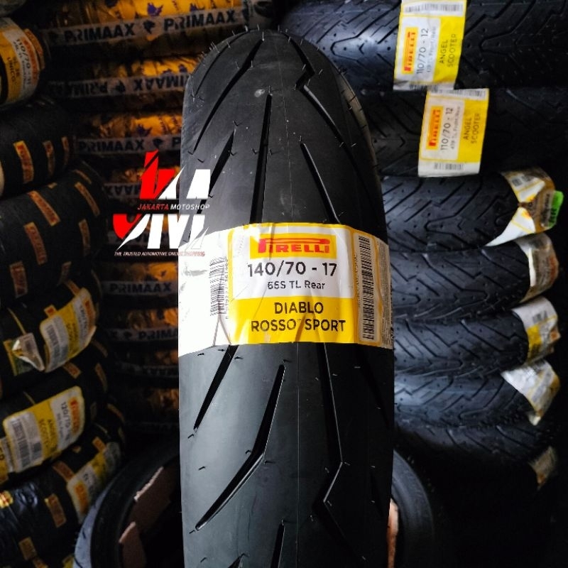 Ban Pirelli Diablo Rosso Sport 140/70-17 For Ninja CBR R15 R25 MT dll