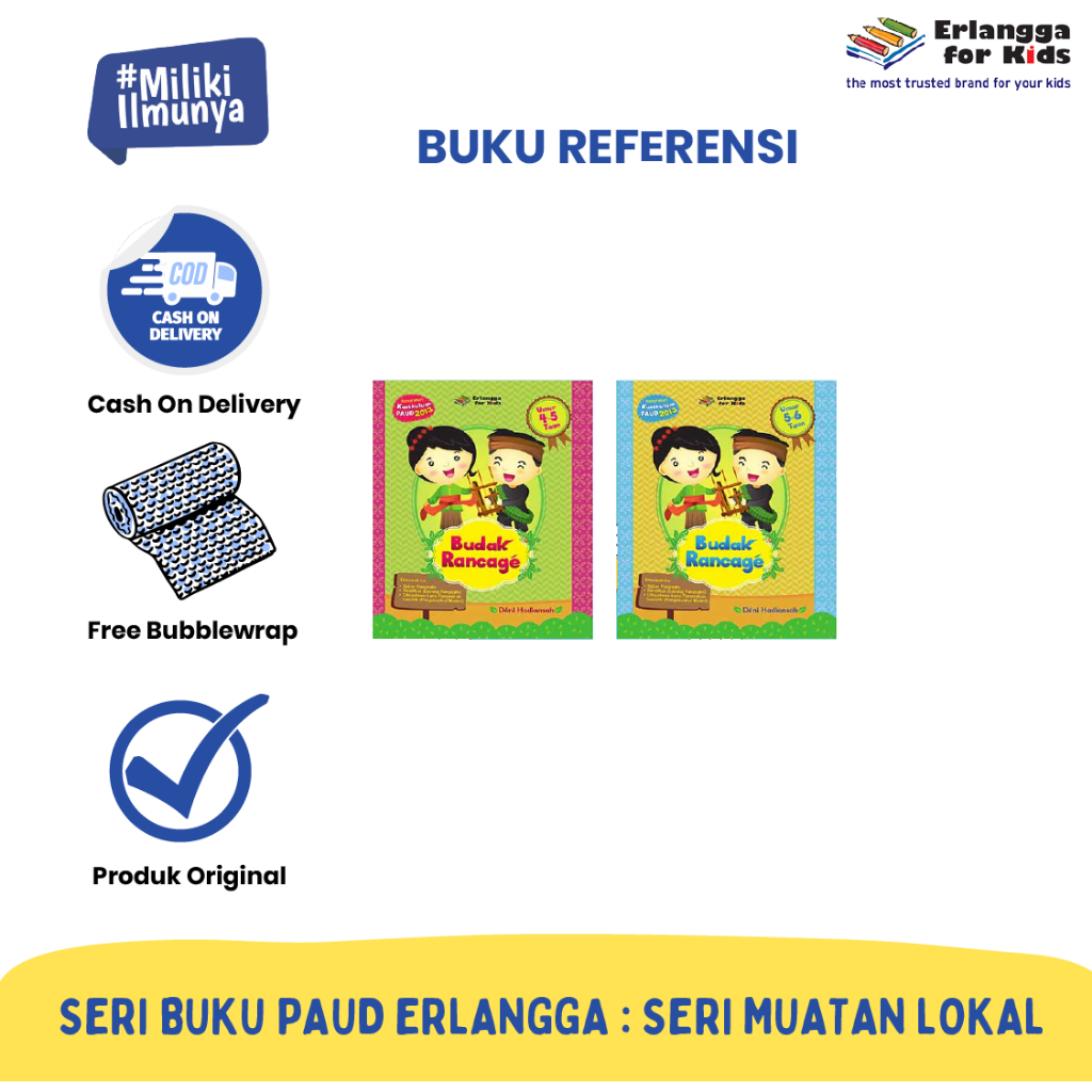 [Erlangga] SERI BUKU PAUD ERLANGGA : SERI MUATAN LOKAL