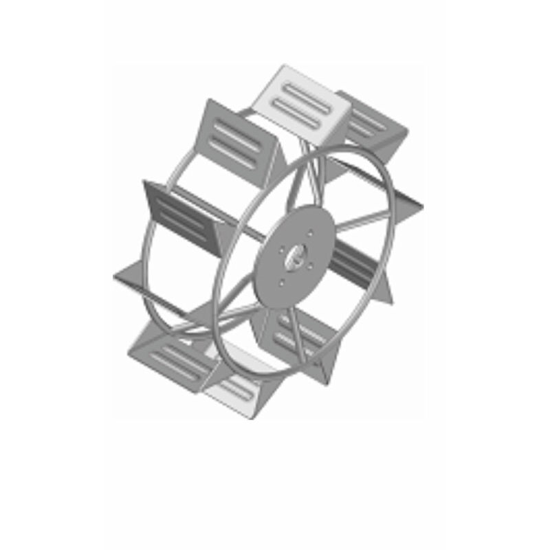Iron Wheel Roda Besi Cultivator Quick Cakar Baja/ Cacah Bumi