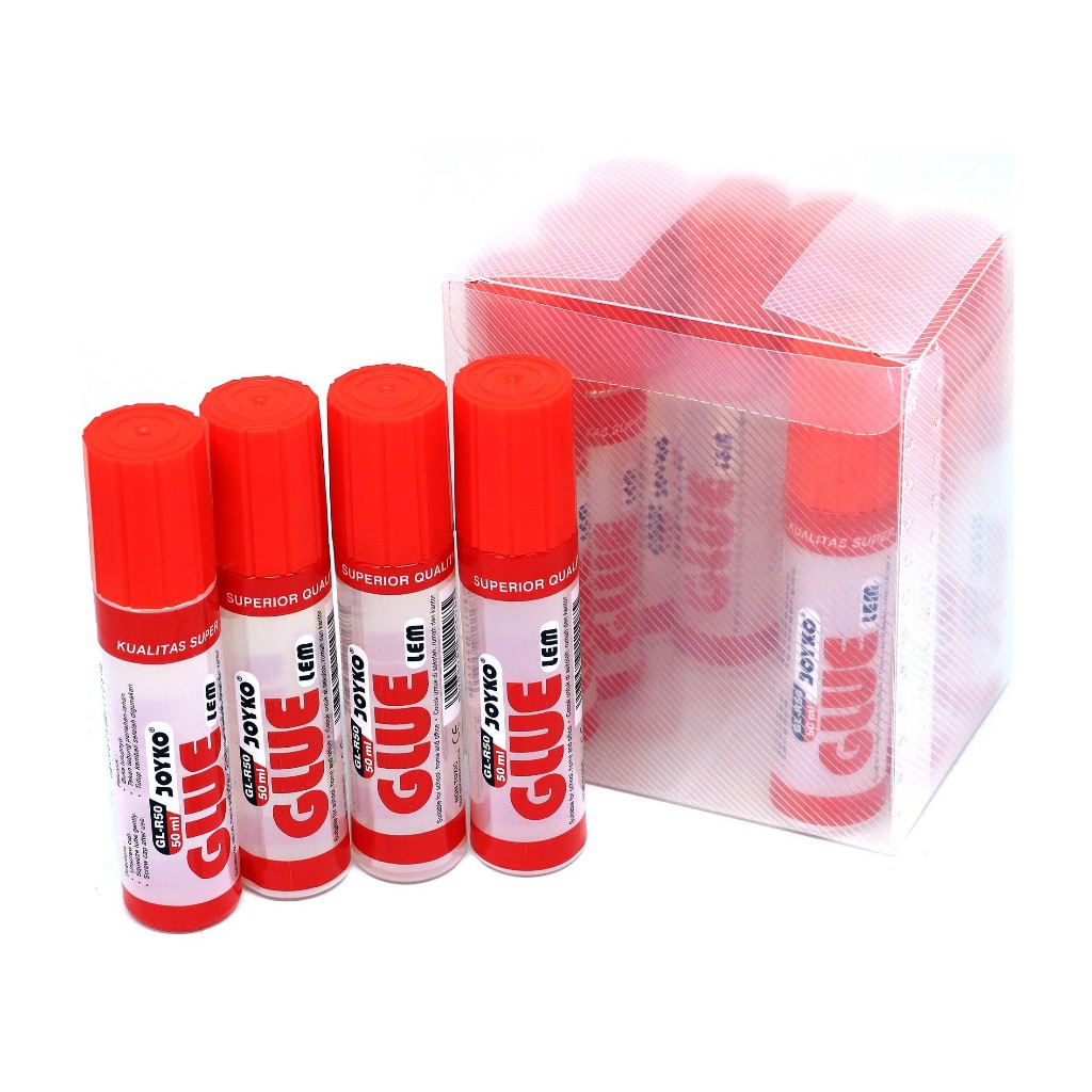 

[PACK] Lem Kertas Glue Stick Cair 50 ml - Joyko GL-R50 MURAH
