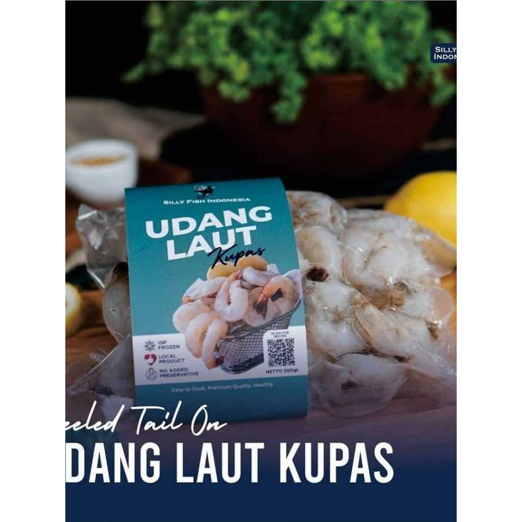 

Udang Laut Kupas Sisa Ekor