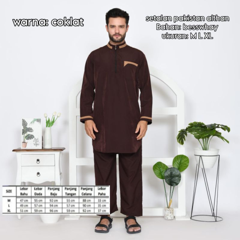 Setelan koko pakistan dewasa // setelan koko kurta dewasa