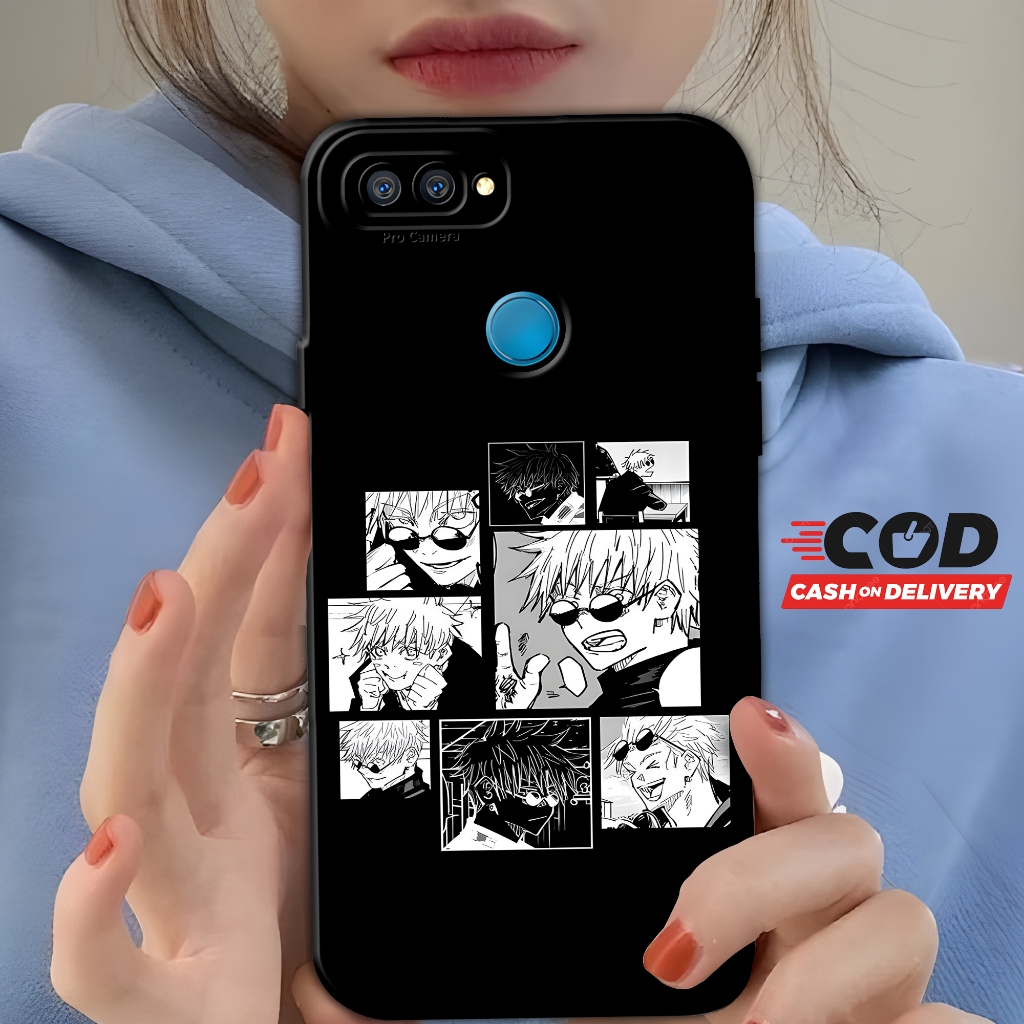 {ALD121} Soft Case Oppo A5S A7 A12 A11K - Fashion Case Motif Anime Jujutsu Kaisen - Softcase Pro Cam