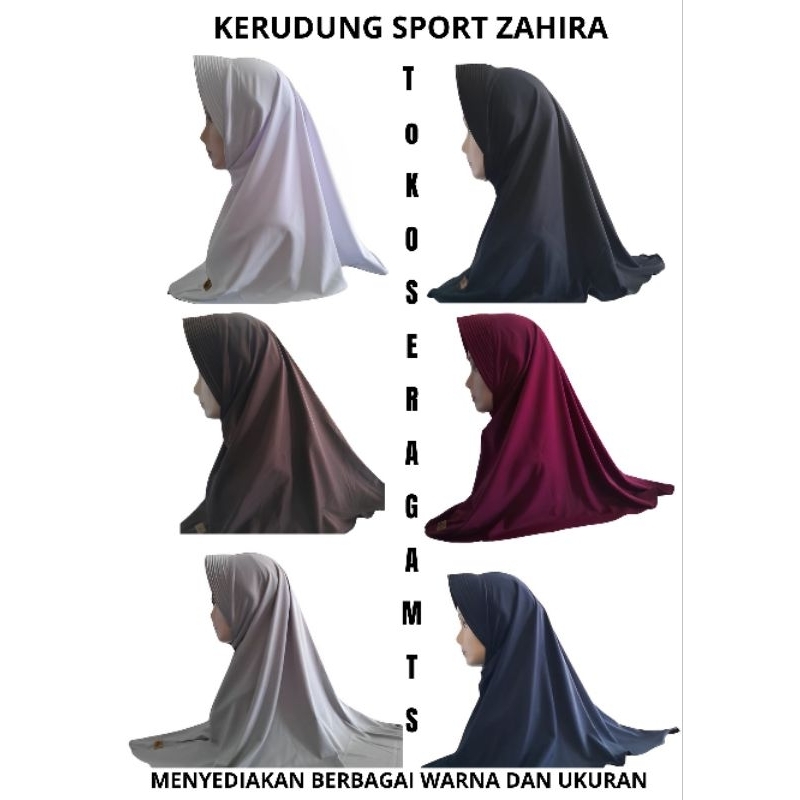 KERUDUNG SPORT ZAHIRA