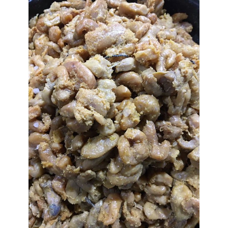

telor ikan asin biawan