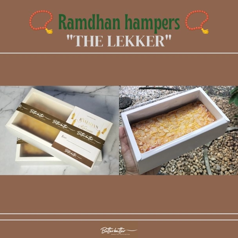 

THE LEKKER | HAMPERS RAMADHAN | KUE LEBARAN | HAMPERS LEBARAN | KUE MANIS RAMADHAN | BETTER BATTER INDONESIA | HAMPERS | PAKET HAMPERS