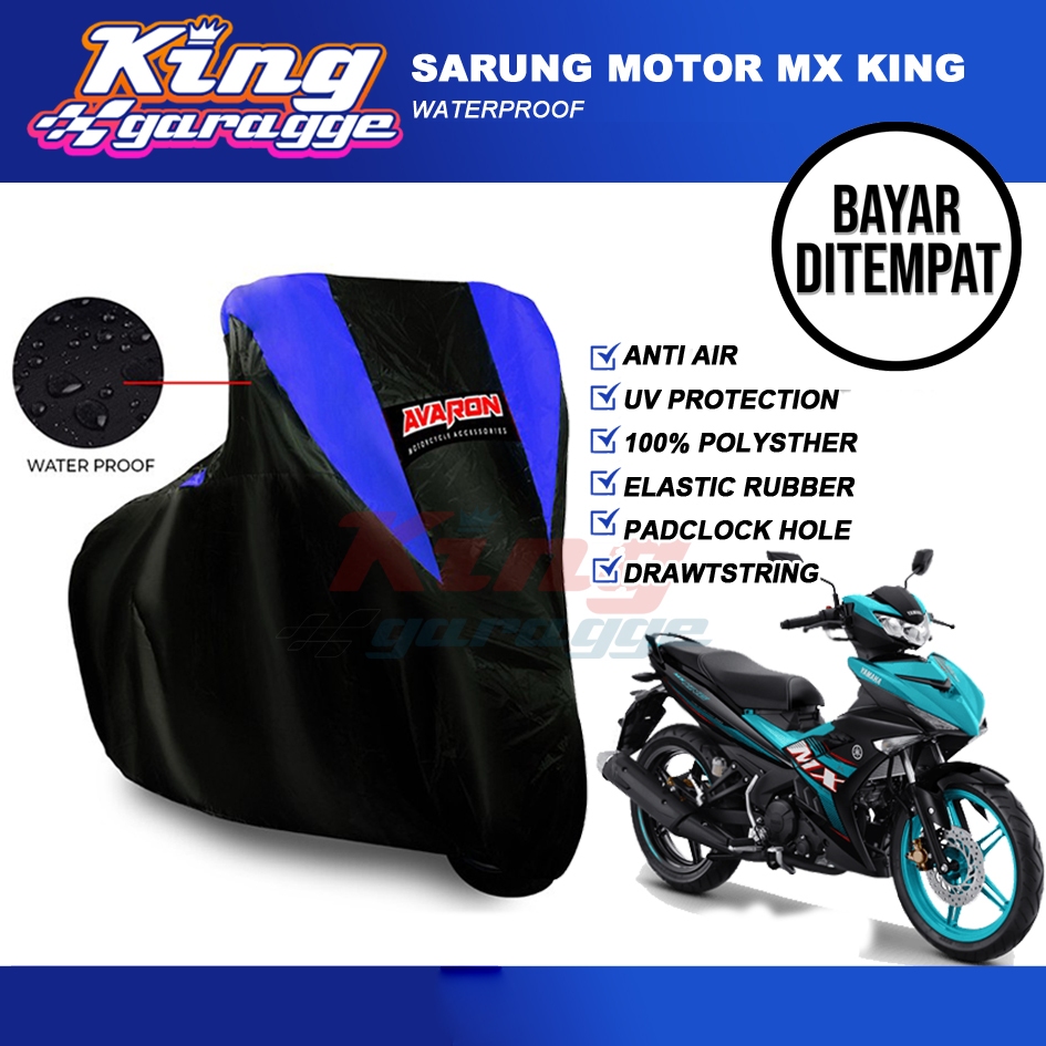 Sarung Motor MX King/Cover Motor Yamaha MX King /Jas Motor MX King Berkualitas/Selimut Motor MX King