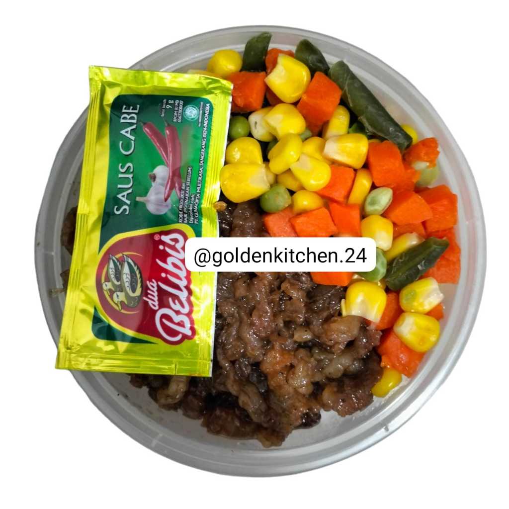 

Paket Bento Daging Teriyaki Ekonomis