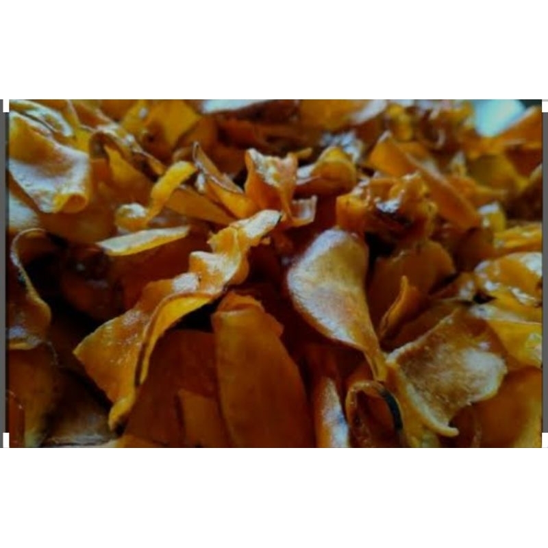 

keripik sanjai caramel (gula aren) netto 200gr