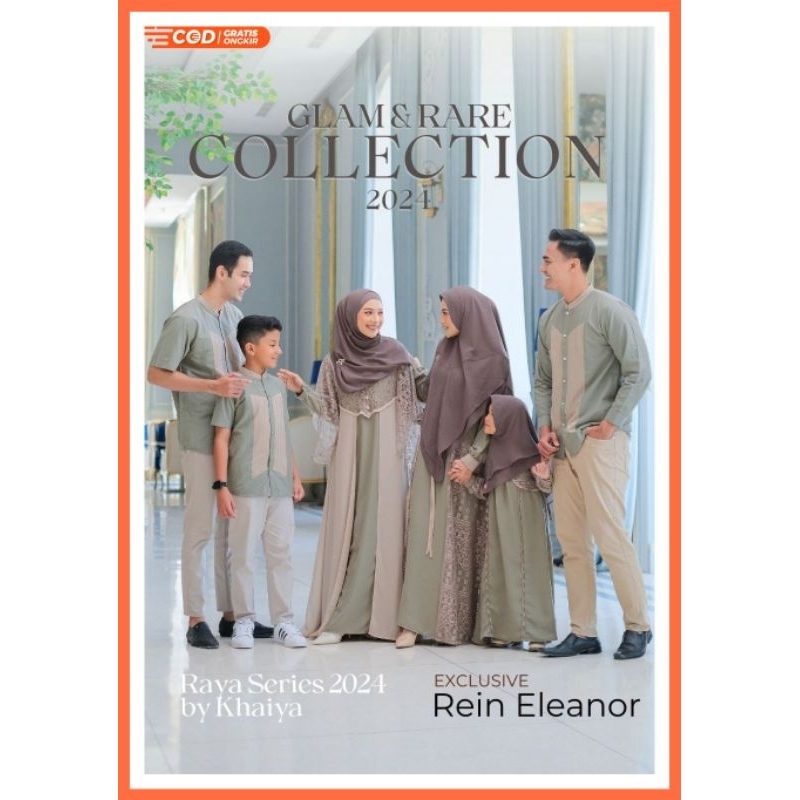 Sarimbit Lebaran Keluarga 2024 Rein dan Eleanor Sarimbit Series by Khaiya