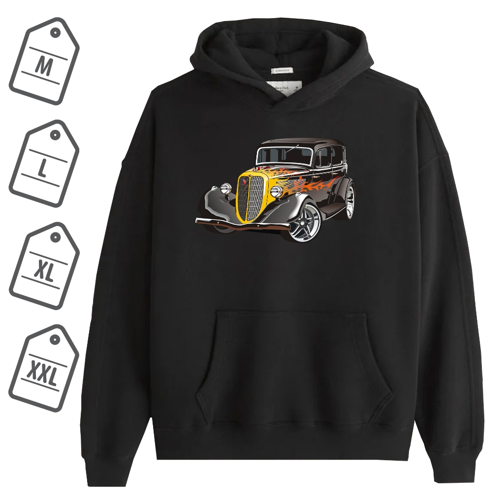 Hoodie  Mobil Jadul