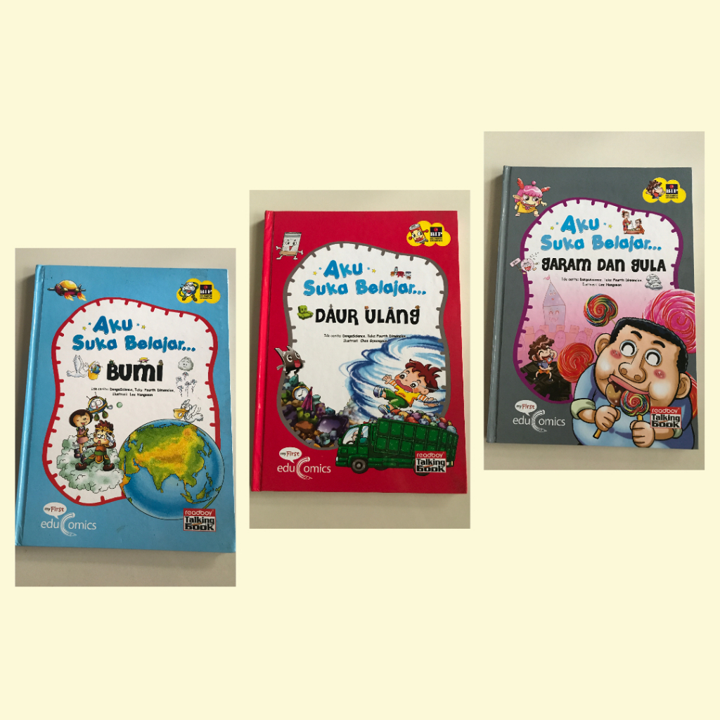 Educomics Seri Aku Suka Belajar