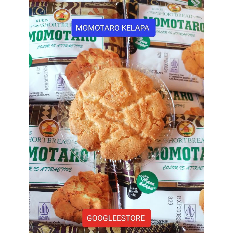 

AOKA ROTI VIRAL MOMOTARO (1 DUS) isi 60 pcs KUKIS SHORTBREAD BUTTER DELICIOUS...