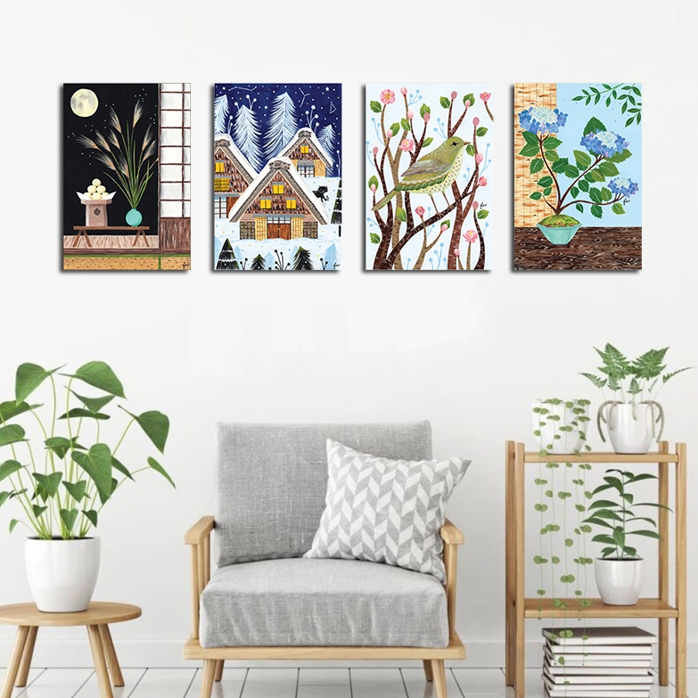 Hiasan dinding aesthetic dinding dekorasi / Pajangan dinding estetik/ frame foto aesthetic dekorasi 