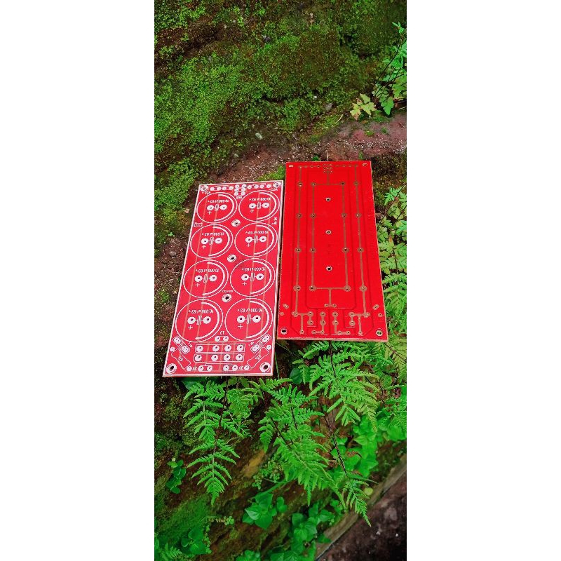 Pcb psu 8 elco kosongan