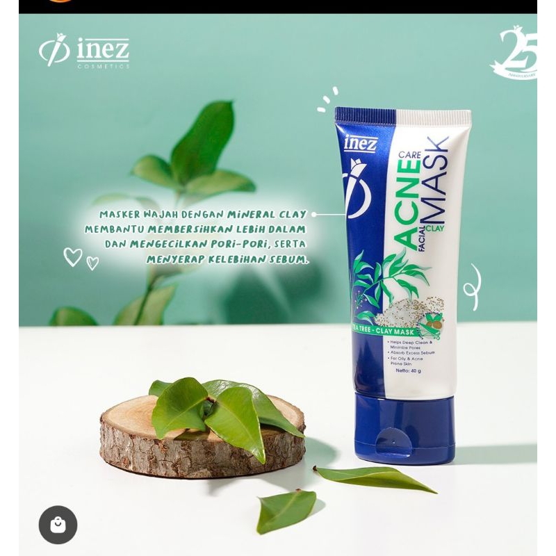 acne mask/masker jerawat/clay mask
