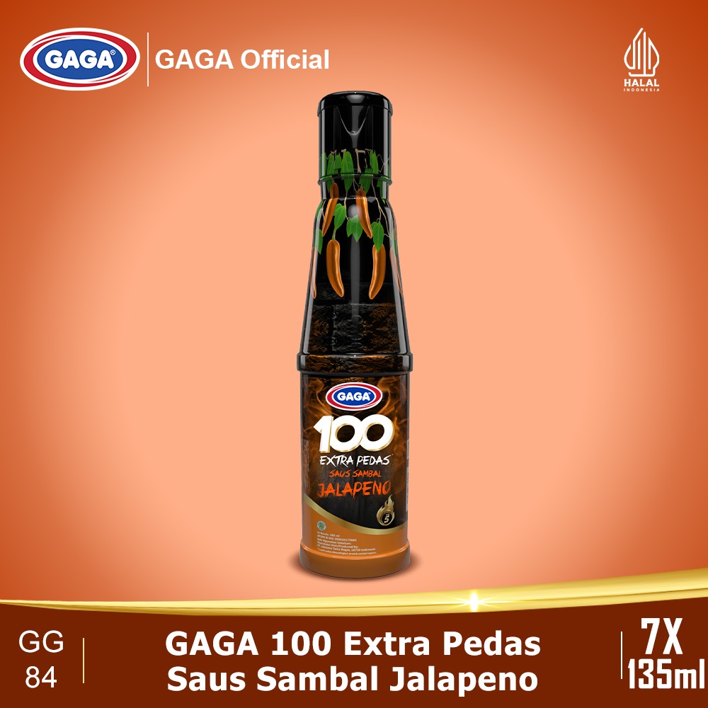 

GAGA Saus Ekstra Pedas Jalapeno 7 Pcs (GG84)