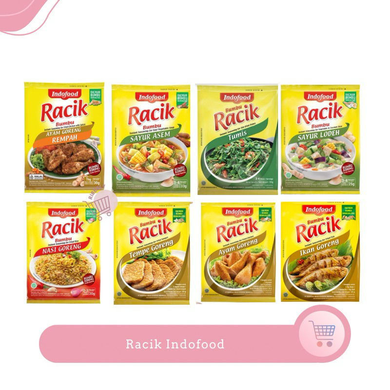 

Racik Indofood All Varian / Bumbu Racik Indofood 20 gr