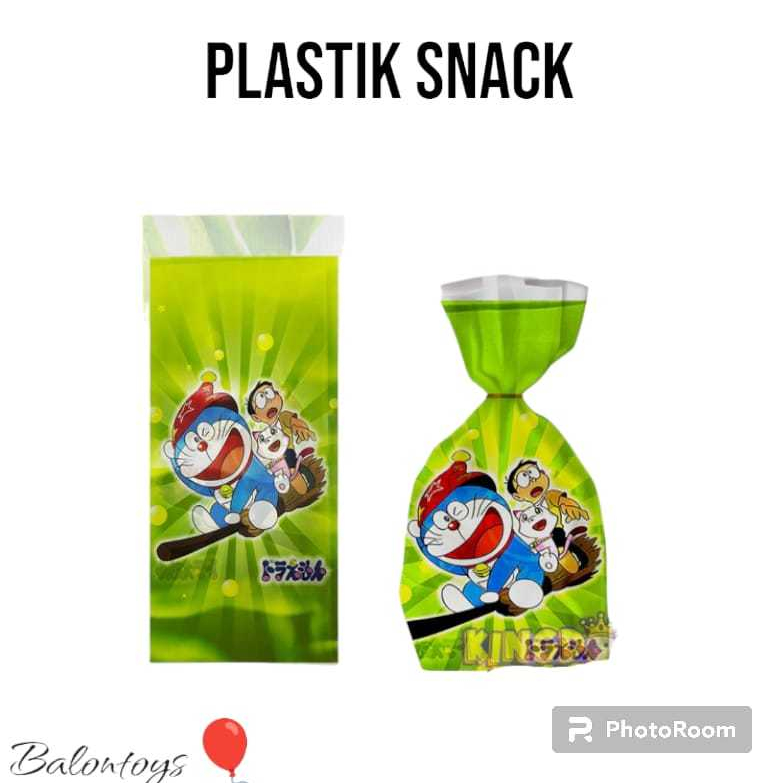 

LIMITED Plastik Snack Ultah D0ra3m0n/ Plastik Karakter Ulang Tahun + Kawat Emas 1pack