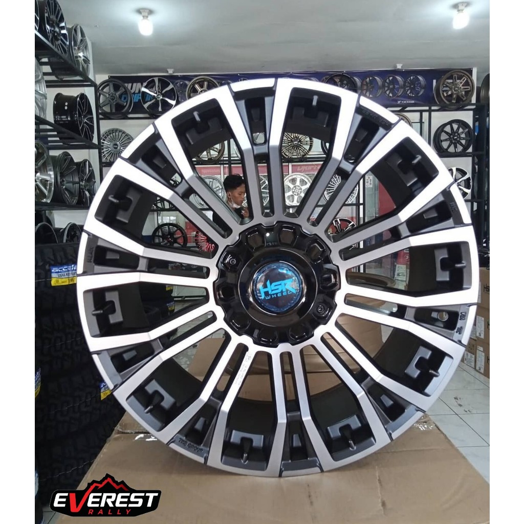 Velg mobil jeep rubicon ring 20 hsr wheel tipe myth02 r20 inch