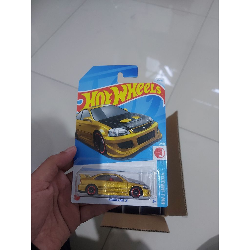 Hot Wheels Honda Civic Si Gold 1 Dus