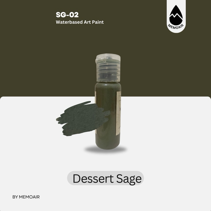 

Cat Lukis Waterbased "Dessert Sage" by MemoAir