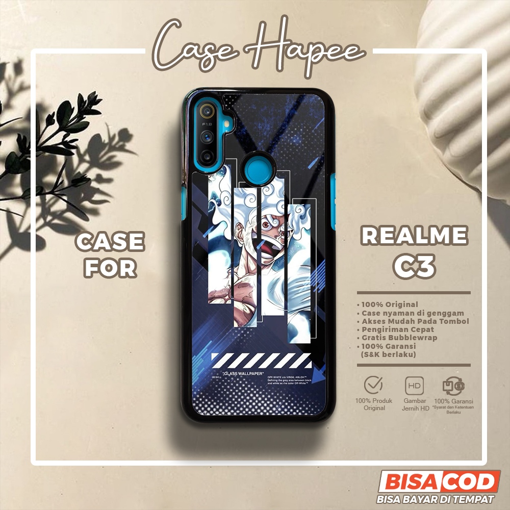Case Realme C3 Casing Realme C3 [GEAR 5] Casehapee Case Glossy Case Aesthetic Custom Case Premium So