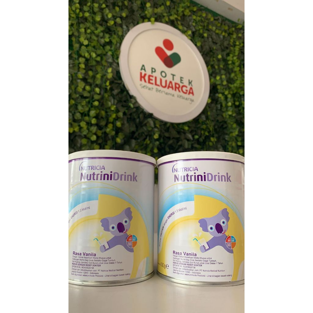 NUTRINIDRINK BUBUK VANILLA 400 GR