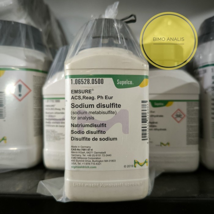 SODIUM DISULFITE (SODIUM METABISULFITE) 500 GR MERCK 106528