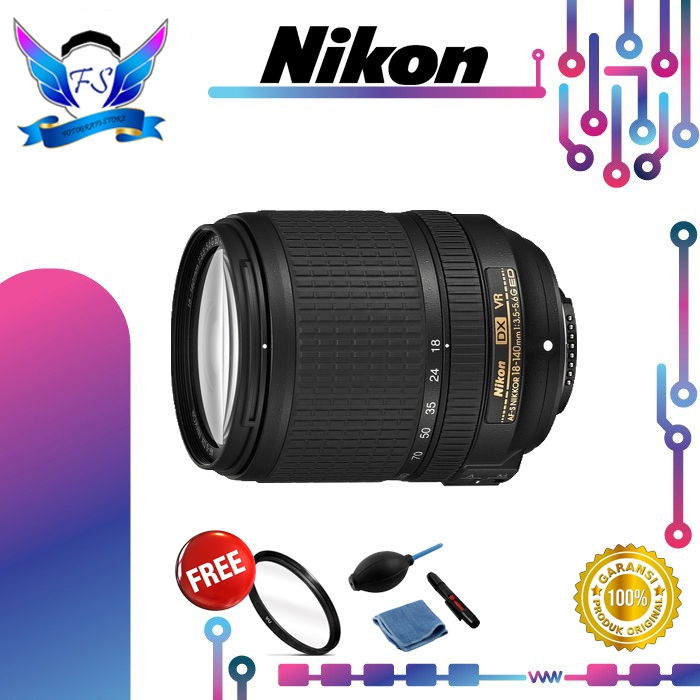 LENSA NIKON 18-140mm VR
