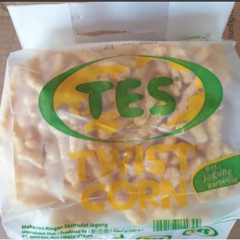 

TES Twis Corn Barbeque 500 gr