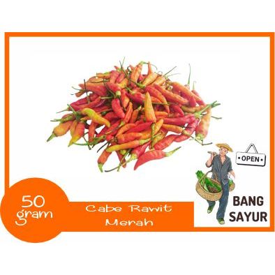 

KIRIM INSTAN Cabe Rawit Merah 50 gram