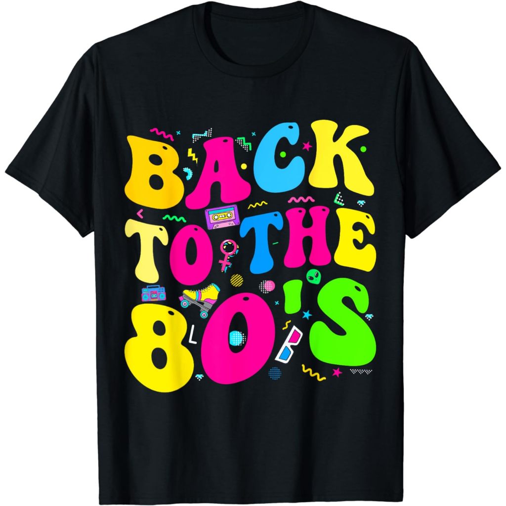 Kaos Baju Dewasa This Is My 80s Bro Retro T-Shirt 80's 90's Party Tee T-Shirt