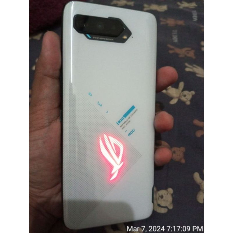 ROG Phone 5 12gb 256gb Fullset Gaming Murah