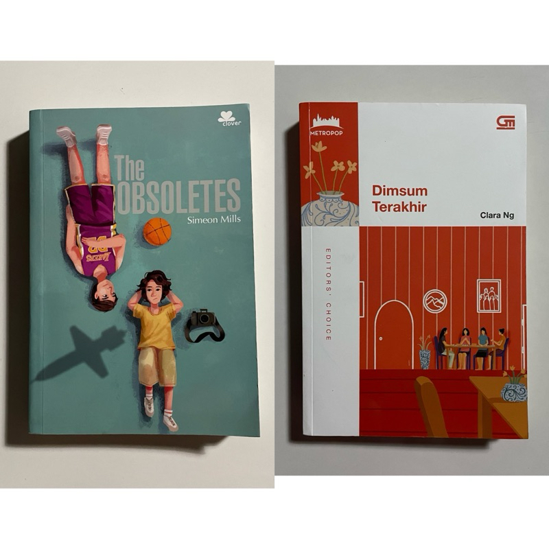 [UBAH SPX jadi POS/J&T] ORI PRELOVED buku novel the obsoletes simeon mills dimsum terakhir clara ng