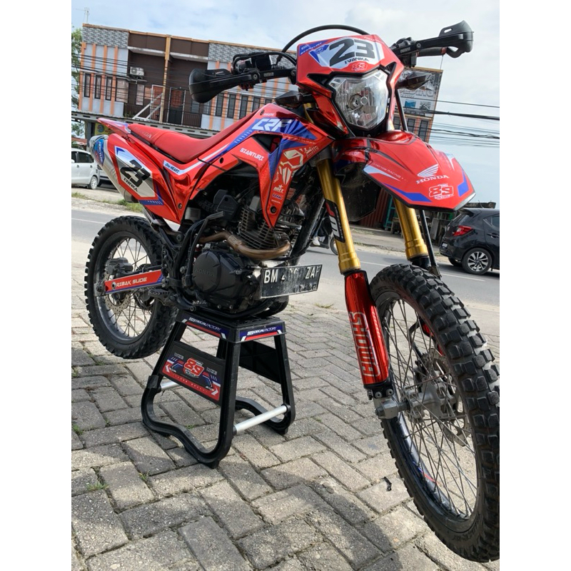 Decal CRF Full Chrome.sticker,decalsupermoto