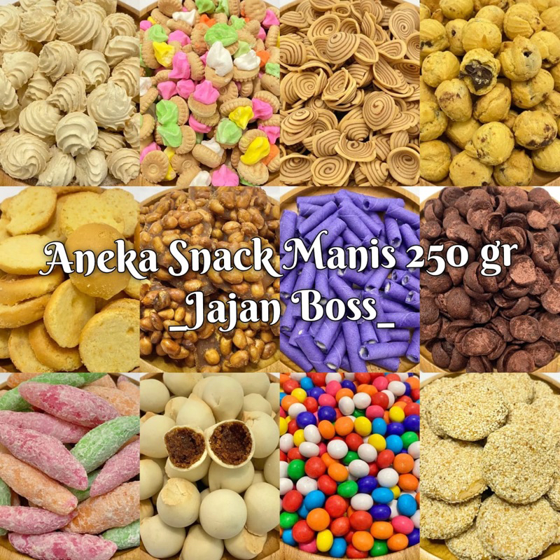 

SNACK MANIS KILOAN 250 GR | JAJAN BOSS