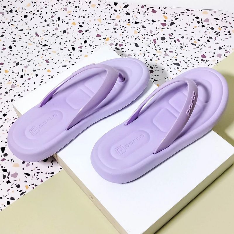 Sandal Jepit Anak Perempuan Sandal Jepit Wanita Kekinian EVA Empuk - Porto 3042B