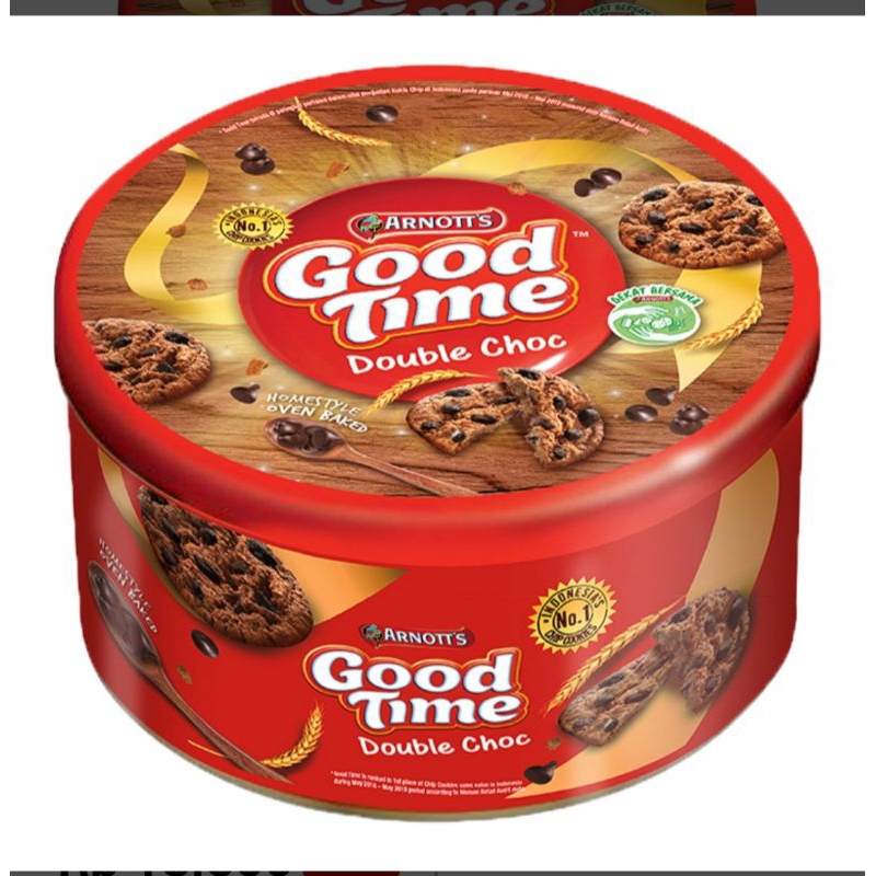 

Good Time Cookies Double Choc 149 g.