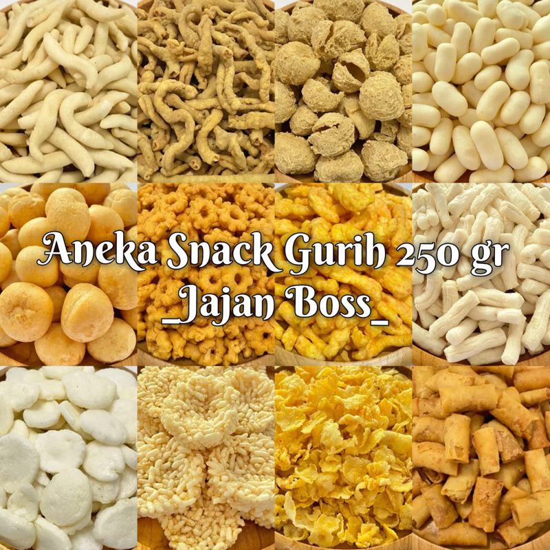 

SNACK GURIH KILOAN 250 GR | JAJAN BOSS