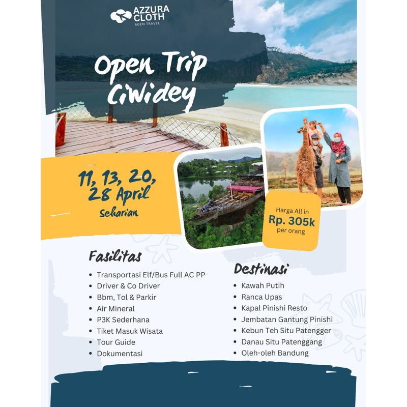 OPEN TRIP CIWIDEY
