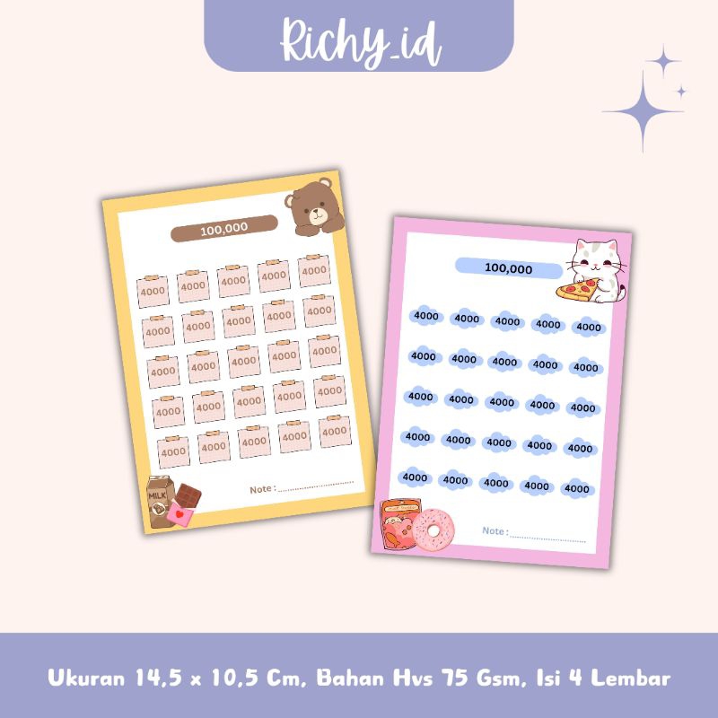 

Tantangan Menabung / Saving Challange