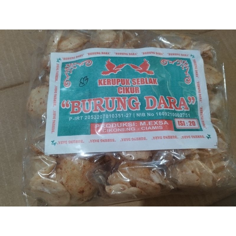 

CIKUR CAP BURUNG DARA