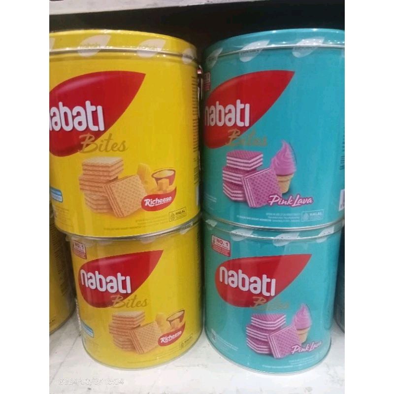 Nabati Wafer kemasan kaleng 350gr