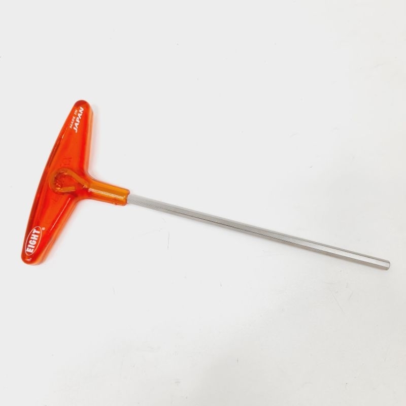 EIGHT 018 JAPAN Kunci L Gagang T 4 MM EIGHT JAPAN